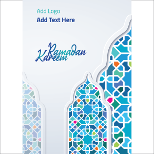 Poster Islamic vector greeting background for Ramadan Kareem 