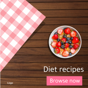 Diet Facebook Post design