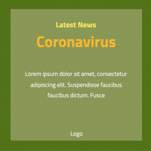 Coronavirus Protection Infographic Social Media Post