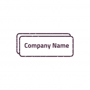 Company stamp | Logo stamp maker | Stamp design without psd