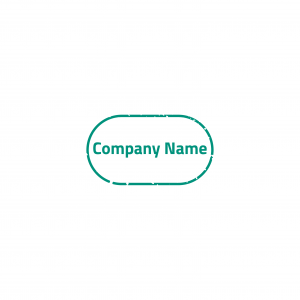 Company Stamp design | Rubber stamp design template