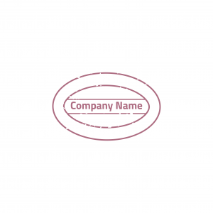 Minimal company stamp generator