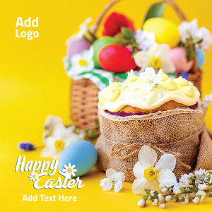 Post cute Easter designs online 