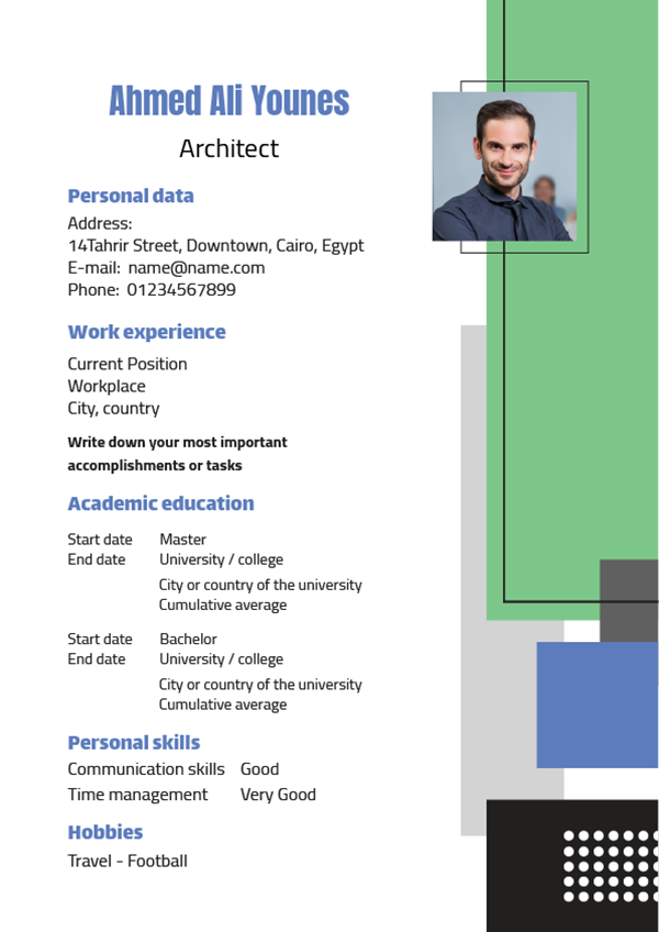 Creative | simple CV | Simple professional cv template 