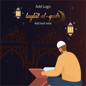 Post Instagram ad maker for laylat elqadr  