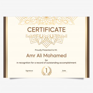 Classic Certificate Template | Certificate Of Appreciation 