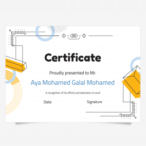 Online Certificate Template | Certificate Design PSD