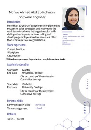 Unique design online CV template ad maker Unique design online CV template ad maker
