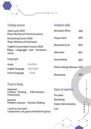 Unique design online CV template ad maker Unique design online CV template ad maker