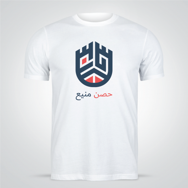 Design T-shirt with abstract shape 