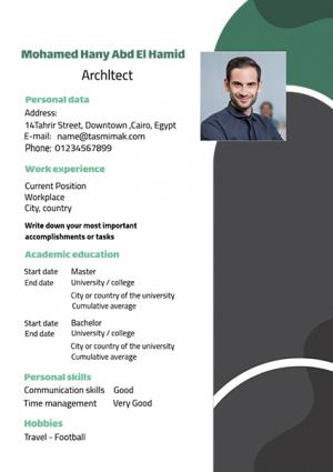 Classic CV design online ad maker Classic CV design online ad maker
