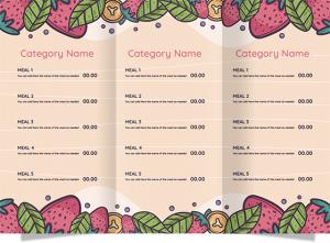 Beautiful menu design template online | Restaurant menu 