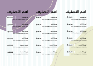 Design Menu Editable for dessert Restaurant Start Customizing