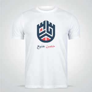 Design T-shirt with abstract shape 