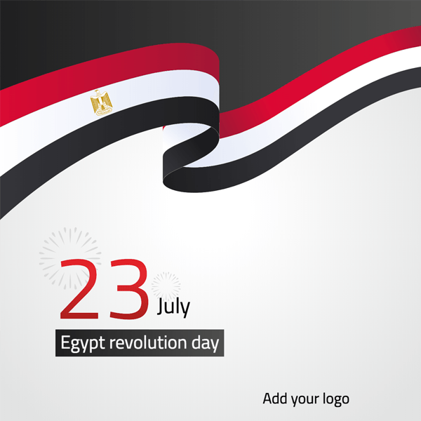 تصميم احتفال ثورة ٢٣ يوليو فيسبوك