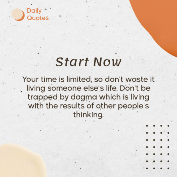Daily Quotes Instagram Post Design Template Online 