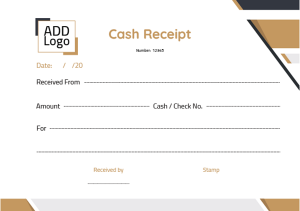 Cash receipt and payment design online 