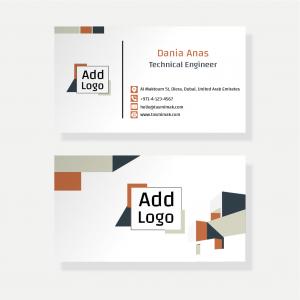 Business card template design online editable 