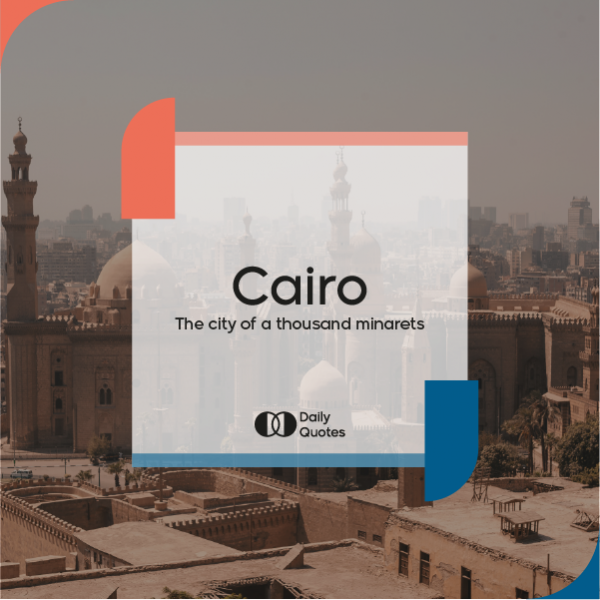 تصميم بوست سوشيال ميديا القاهرة بلد الألف مئذنة