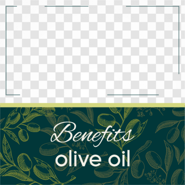 Benefits of olive oil Facebook | Instagram post editable