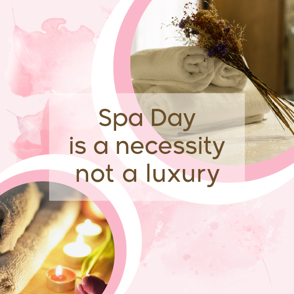 Take Care of Your Body with Spa Social Media Post Template