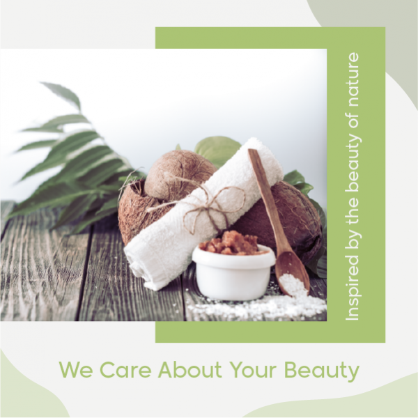Brand your natural beauty products by post on social media