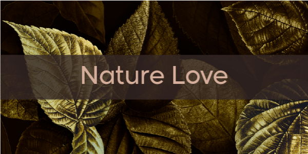 Nature love twitter post template editable