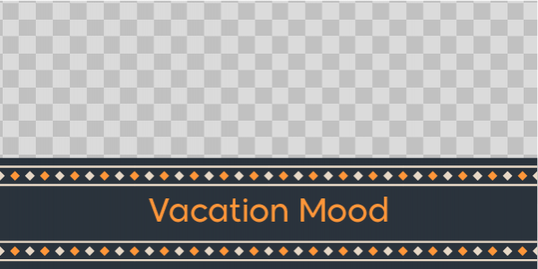 Summer vacation twitter post template editable
