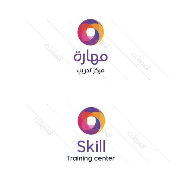 Abstract colorful logo design 