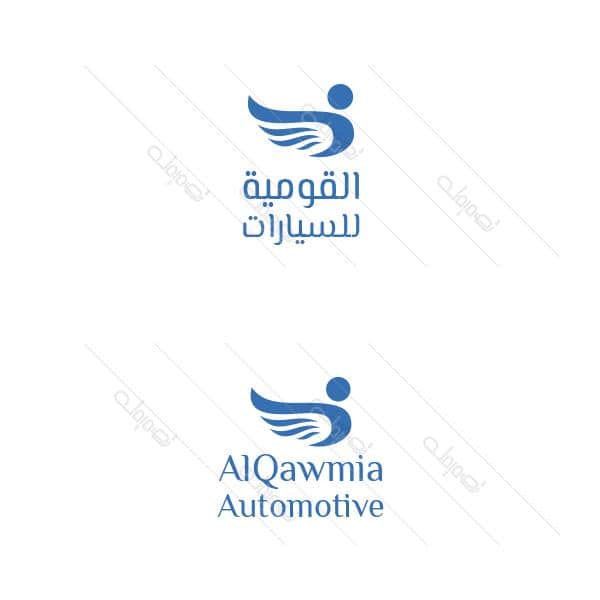 Creative professional logo design with blue color