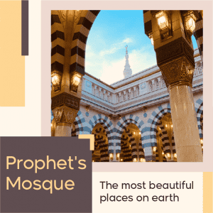 Facebook post prophet&#039;s mosque design template online