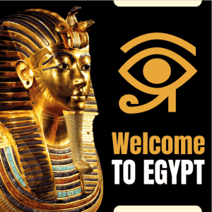 Welcome to pharaonic Egypt post design on social media