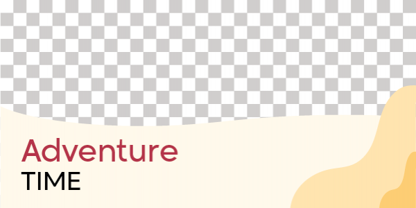 Adventure and travel twitter post design
