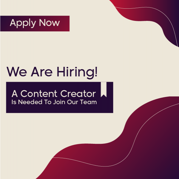 Job posting on fakebook | Instagram post template