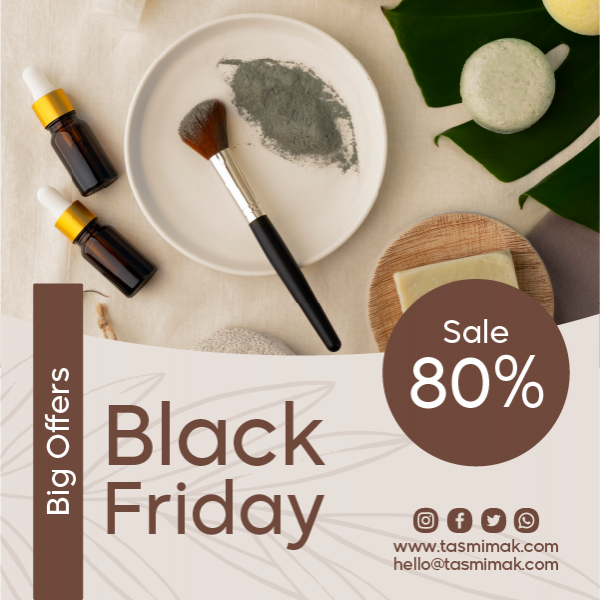 Editable Black Friday Templates | Facebook posts