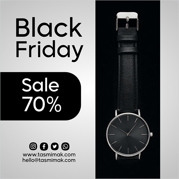 Black Friday Facebook Post Design 