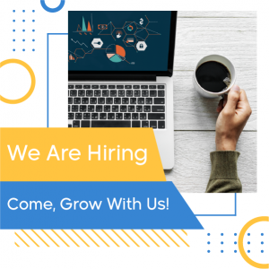 We are hiring template creative colorful post design | HR
