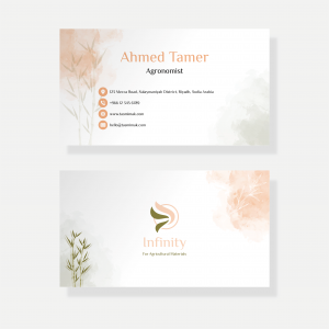 Creative editable business card templates