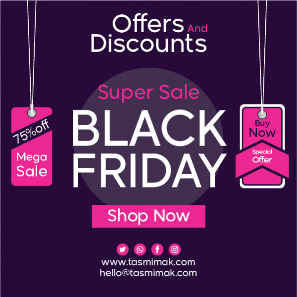 Black Friday offers | discounts social media posts