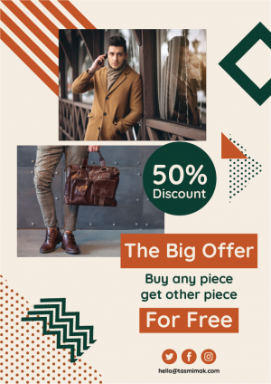 Fashion | Clothing flyer design template