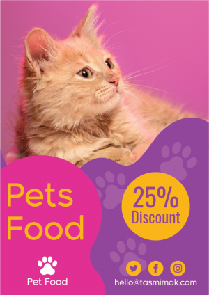 Pet shop poster design |  Pet shop advertisement poster