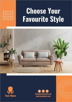 Furniture shop poster design |  Furniture poster templates