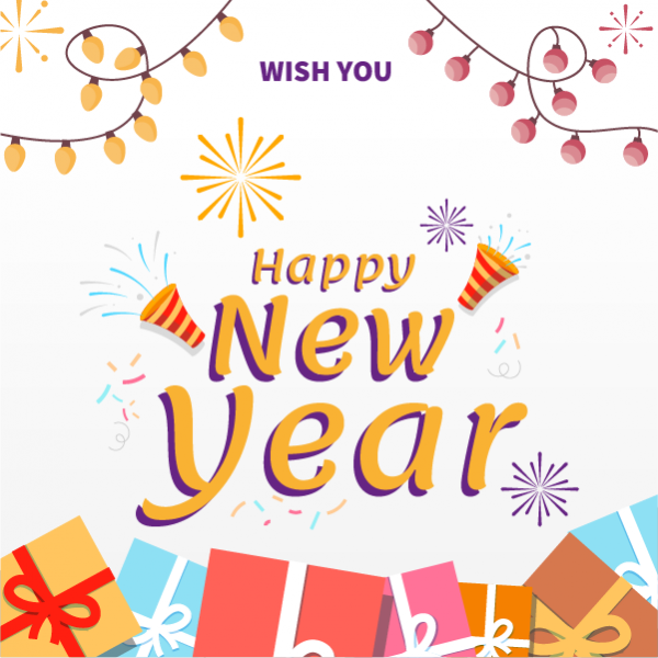 Creative new year posts |  New year interactive posts
