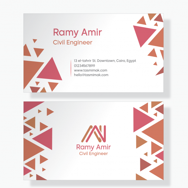 Engineering business card templates | Engineer Business Card
