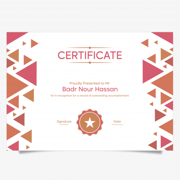 Certificate Template | Online Certificate Maker