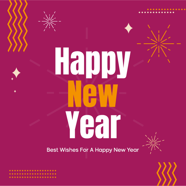 Happy New Year Easy Editable Facebook Posts 