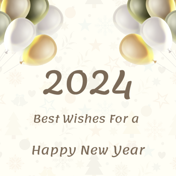 Download Happy New Year Template With Balloons