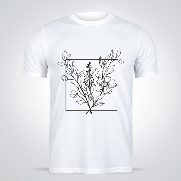 Floral T-Shirt | Flower T-shirt Mens |  T-shirt Design Maker