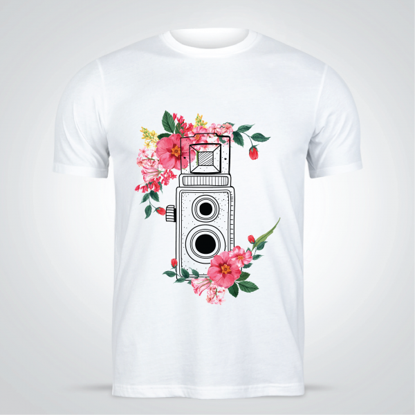 Floral Print T-Shirt Womens  | Vintage Floral T-shirt
