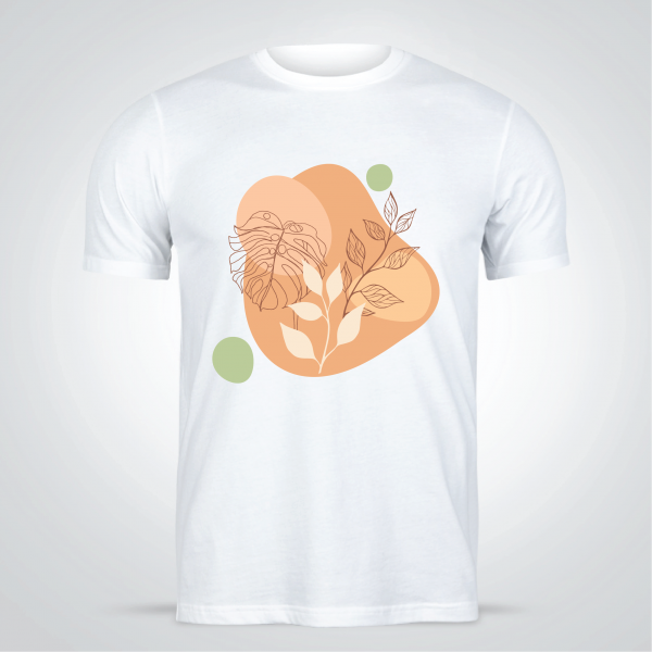 Shirts With Flowers On Them | Hand Drawn Flower T-Shirts